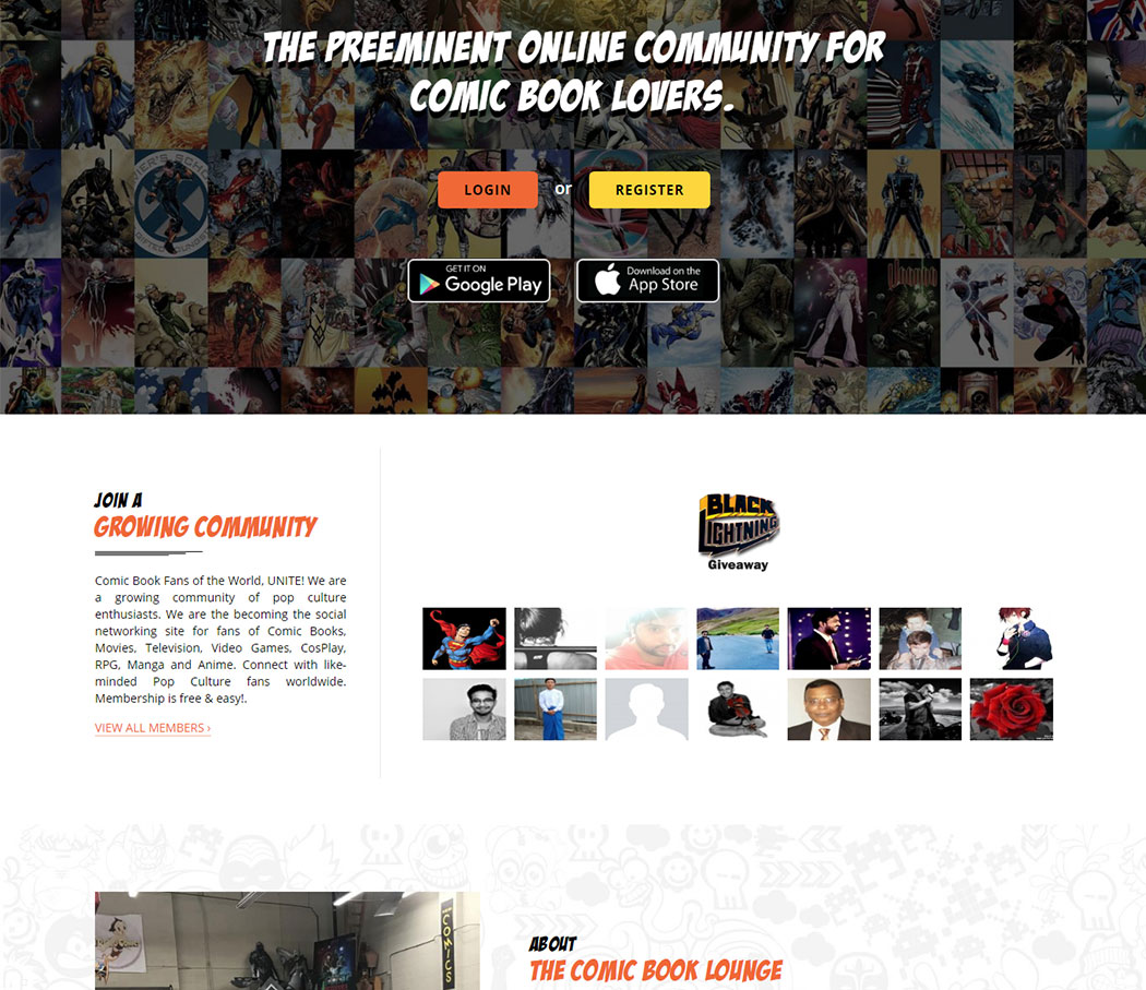 Community For Comic Fans