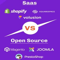 Open-source vs SaaS eCommerce Platforms